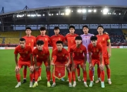 中国队在场上表现出色，成功晋级 
