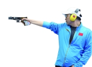 委内瑞拉选手在射击比赛取得冠军 