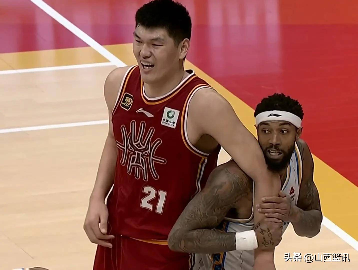 包含CBA季后赛：北京半场55-49领先山西，杰曼两双&古德温13分的词条